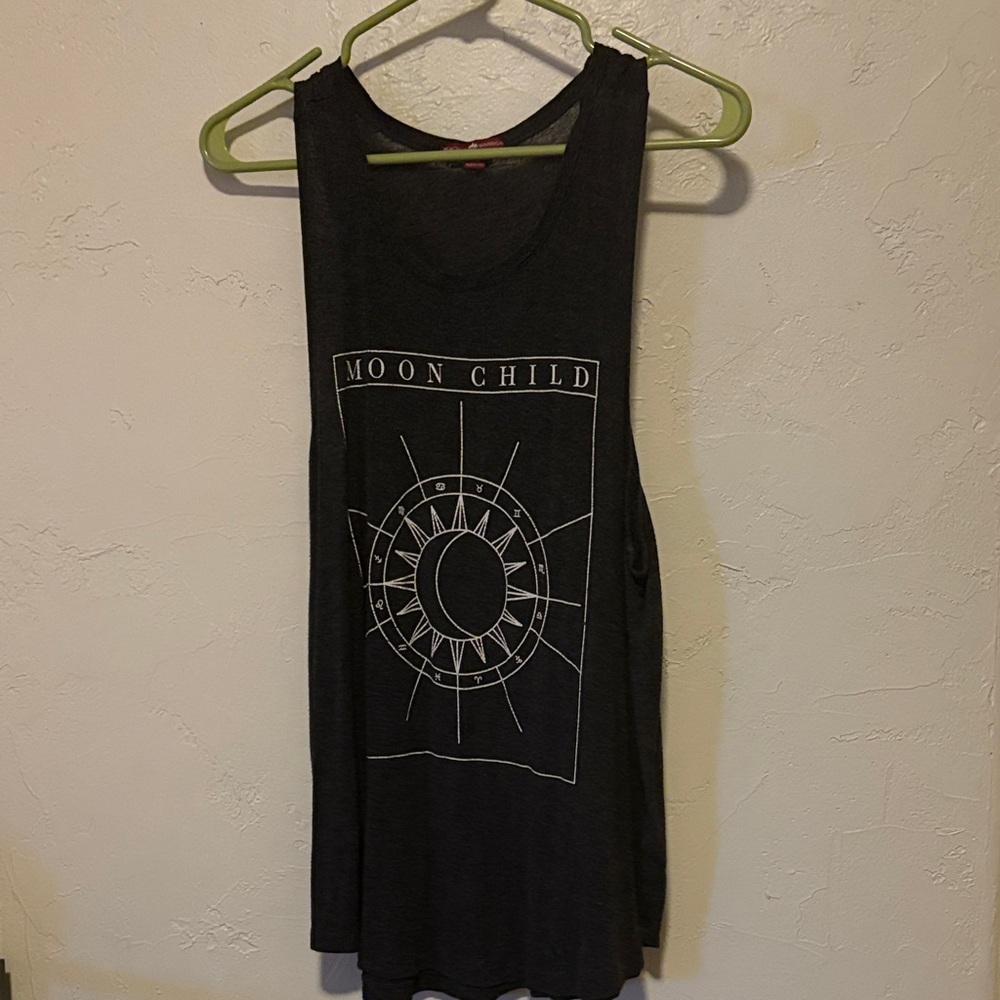 Moon Child Graphic Tank Top